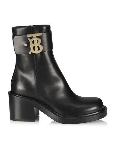 Burberry Westella 65 Leather Ankle Boots on SALE 